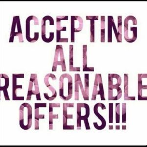 All prices are negotiable 💕!